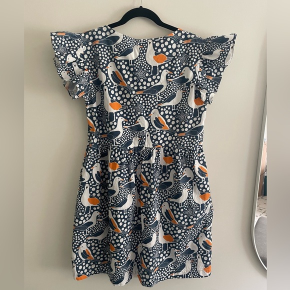 Madam Relove Seagulls Frilly Smock dress size XS - Picture 4 of 8
